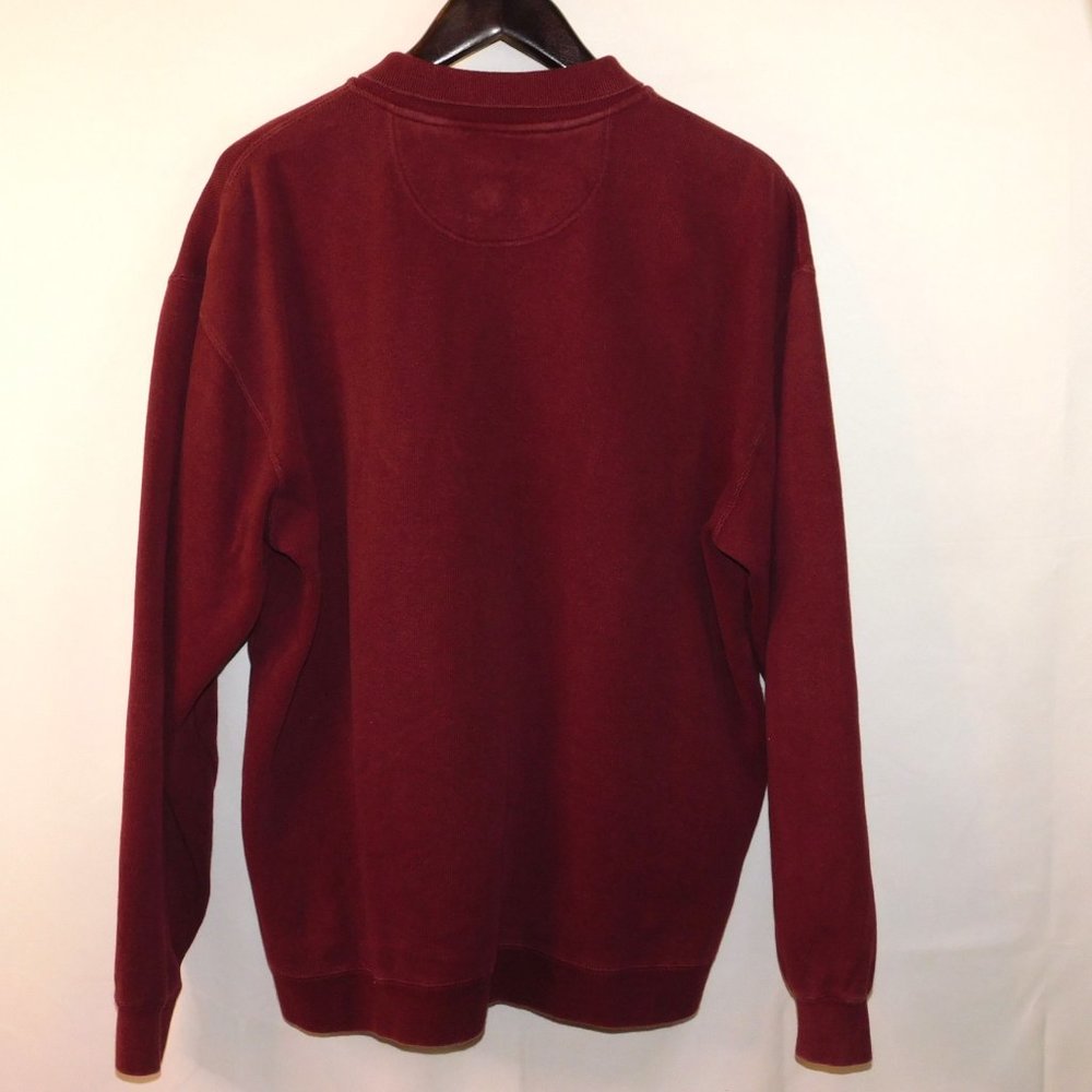 Orvis Pullover 3 Button Collared Pullover Sweatsh… - image 3